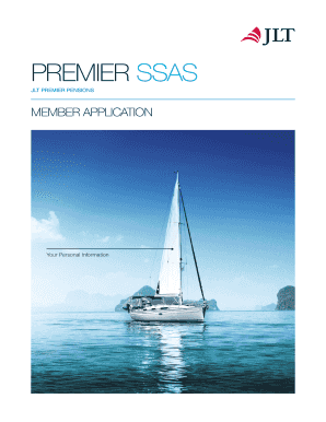 JLT Premier Pensions SSAS Member Application