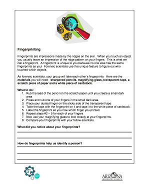 Forensic Science Activity Guide