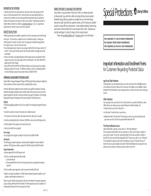 Liberty Utilities Payment and Protection Forms
