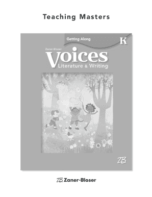 Teaching Masters Writing Form