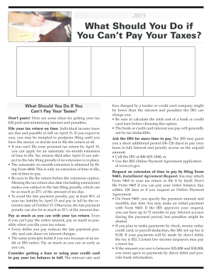 Alabama short form - 0 What Should You Do if You Cant Pay Your Taxes