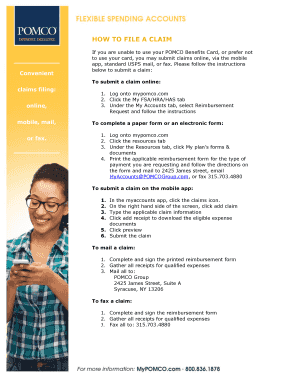 Flexible Spending Account Reimbursement Form