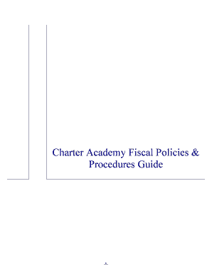 Charter Academy Fiscal Policies amp Procedures Guide - utahcharters