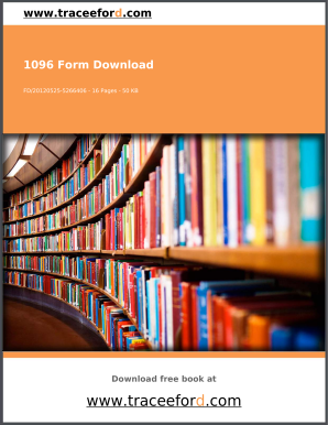 IRS Form 1096