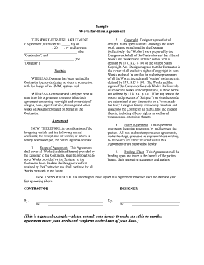 Work-for-Hire Agreement