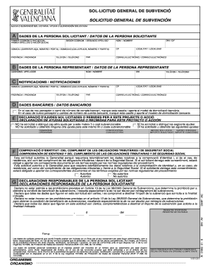 General Grant Application Form