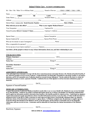 Patient Information Form