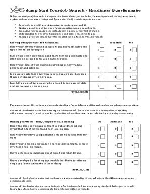 Job Start Your Job Search questionnaire-Final 2014 3doc