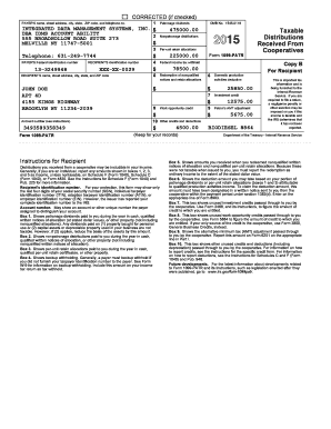 IRS Form 1099-PATR