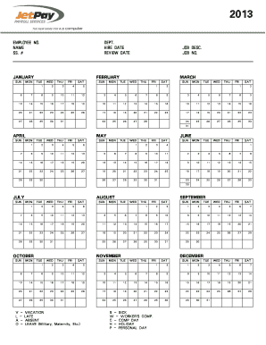Employee Time Sheet Template