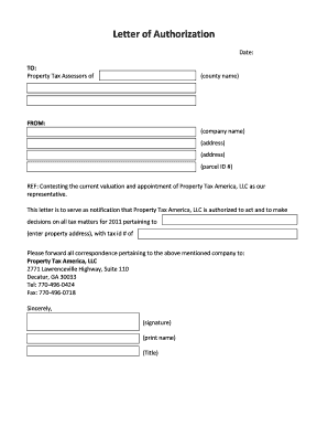 Property Tax Appeal Agreement