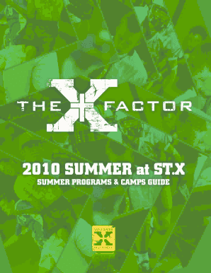 Summer at St. X 2010 - Saint Xavier High School