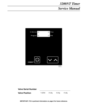 3200NT Timer Service Manual