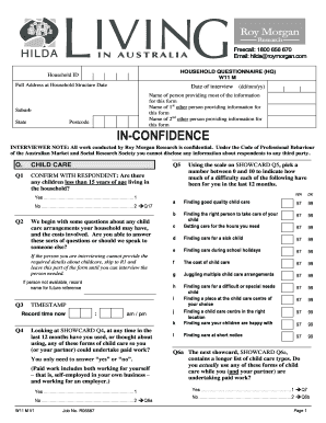 Household Questionnaire