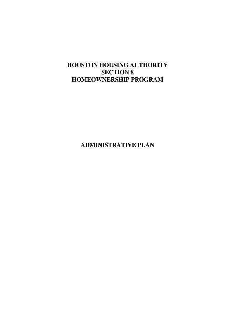 Fillable Online HOUSING CHOICE VOUCHER HOMEOWNERSHIP PROGRAM Fax Email