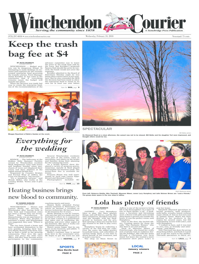 Fillable Online Keep the trash Fax Email Print pdfFiller