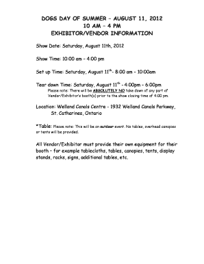 DOGS DAY OF SUMMER – AUGUST 11, 2012