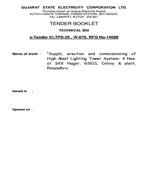 (Formerly known as Gujarat Electricity Board)