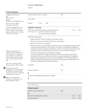 Contract Addendum for Final Expense Life Insurance
