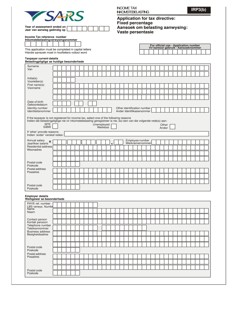 income aansoek persentasie template Preview on Page 1