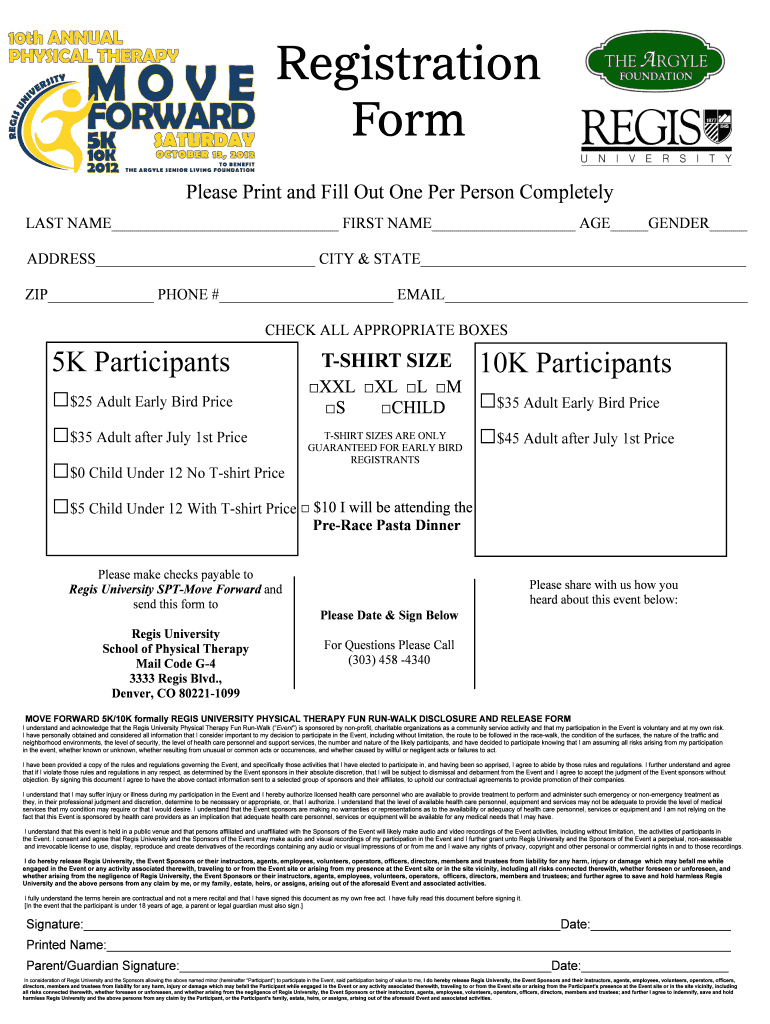 Fillable Online Printable Registration - Running Guru Fax Email Print - pdfFiller