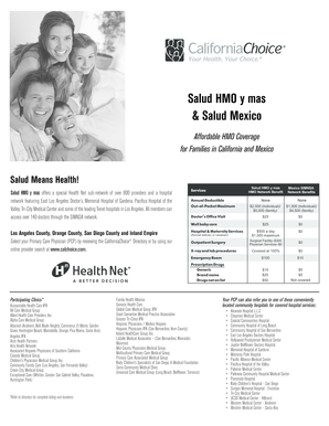 Salud HMO y mas Enrollment Form