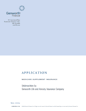 Medicare Supplement Insurance Application