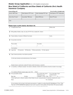 Master Group Application