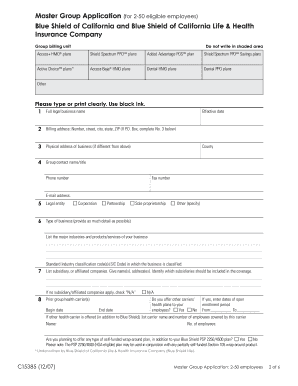 Master Group Application