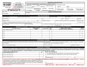 Sharp Health Plan Enrollment Application