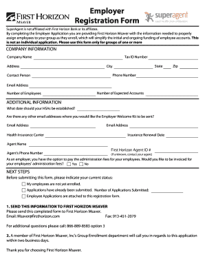 Employer Registration Form