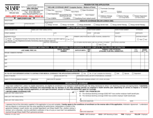 Sharp Health Plan Enrollment Application