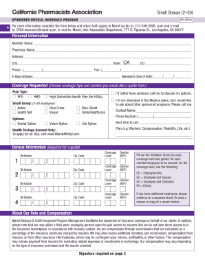 CPhA SG Medical Census Form 1-12:Flyer - EBView