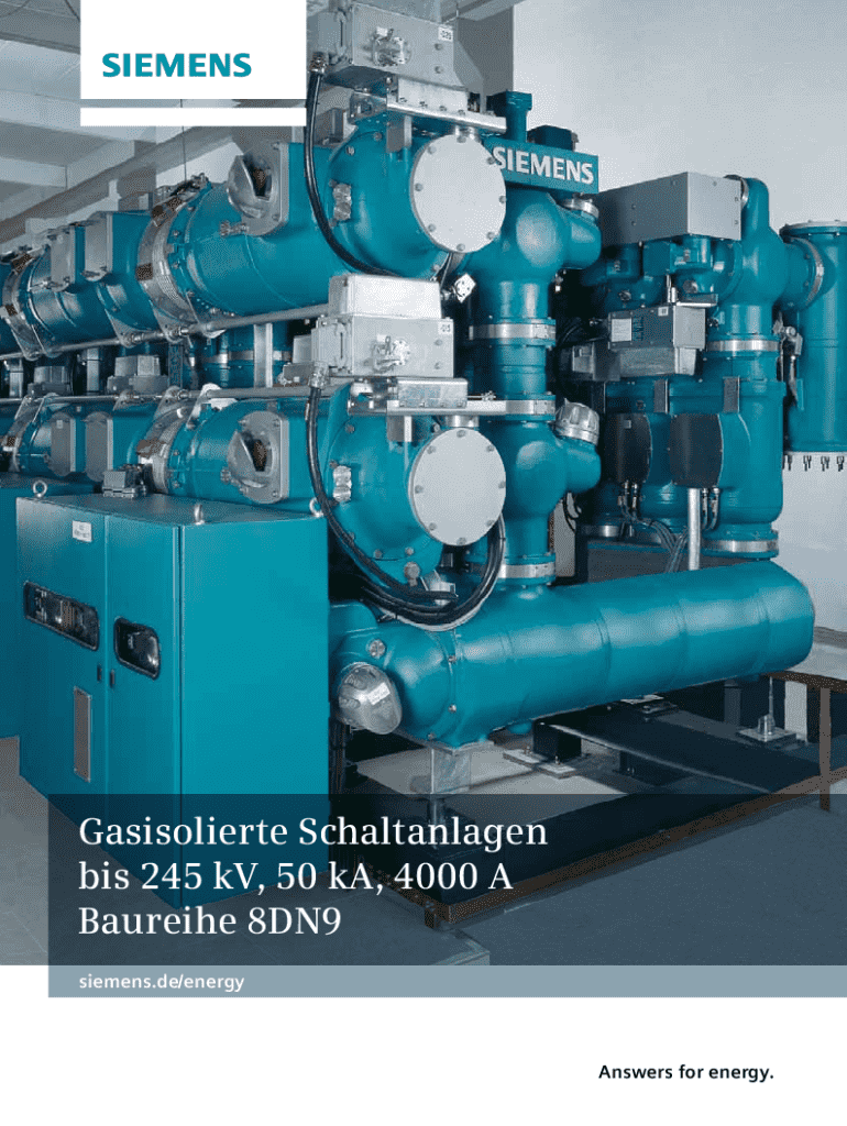 8dn9 siemens gis manual Preview on Page 1