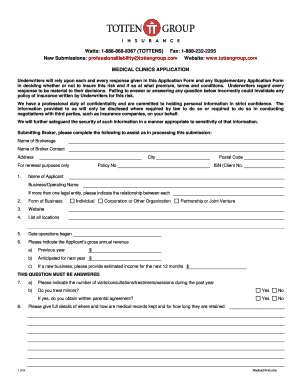 Medical Clinics Application