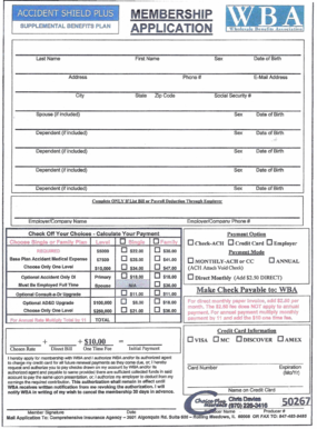 Membership Application Form