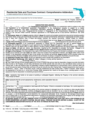 Florida Residential Sale and Purchase Contract Addendum