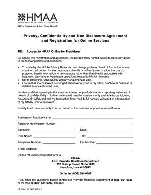 Registration Form - Hmaa.com