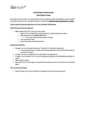 UnitedHealthcare Appointment Application