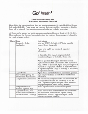 GoHealth Agent Appointment Paperwork