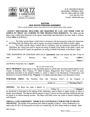 Real Estate Purchase Agreement