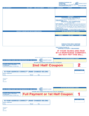 Garfield County Property Tax Statement