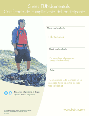 Certificado de cumplimiento del participante