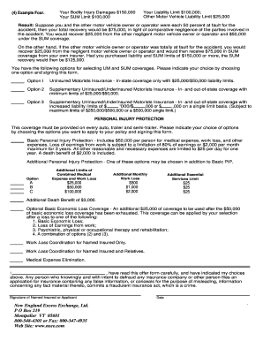 Commercial Automobile Application Supplement