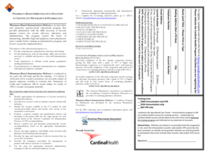 Cardinal Health Immunization Registration Form