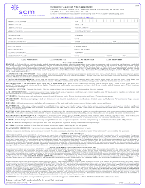 scm warranty