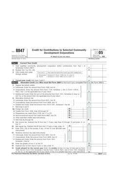 IRS Form 8847