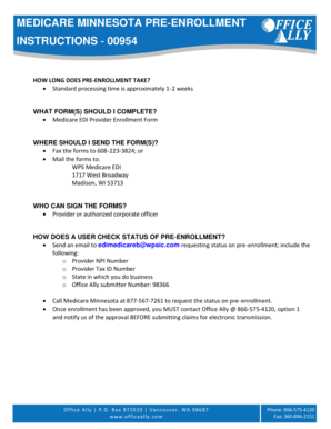 Medicare EDI Provider Enrollment Form