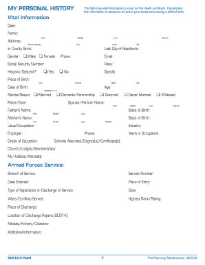 Personal Portfolio Form