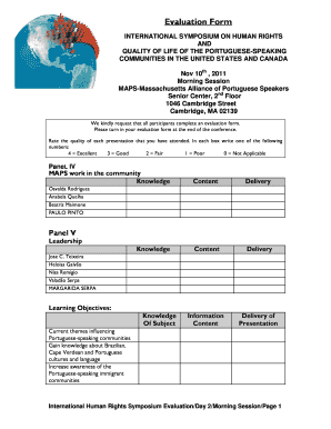 Evaluation Form - maps-incorg